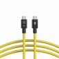 Preview: CobraTether USB-C Cable 10Gbit 10m Straight to Straight Yellow