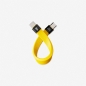 Preview: CobraTether USB-C FlexPro Cable 40Gbit 0,14m Yellow