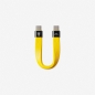 Preview: CobraTether USB-C FlexPro Cable 40Gbit 0,14m Yellow