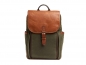 Preview: ONA Bag - The Monterey Backpack Olive / Antique Cognac