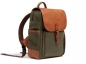 Preview: ONA Bag - The Monterey Backpack Olive / Antique Cognac