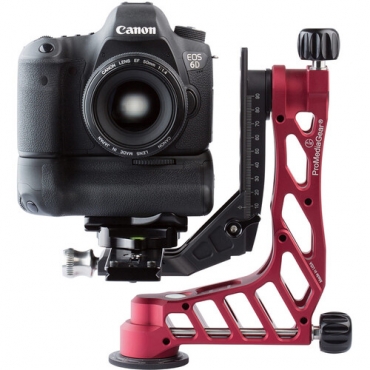 ProMediaGear GKJr. Katana Pro Gimbal Tripod Head, rot