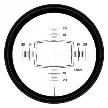 Cambo WDS-947 Suchermaske für 45/47mm Brennweite