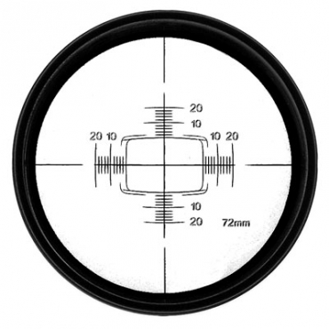 Cambo WDS-972 Suchermaske für 70/72mm Brennweite