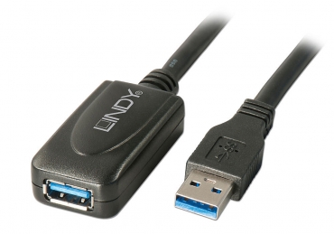 Lindy USB 3.0 Aktivverlängerung, 5m