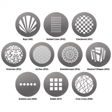 Westcott Optical Spot Gobo Pack 1: Patterns