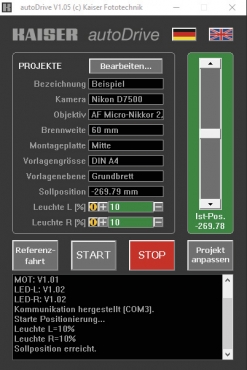 Kaiser Führungssäule RSP autoDrive 1.5