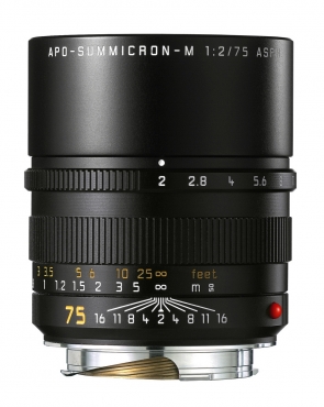 LEICA APO-SUMMICRON-M ASPH schwarz 75mm/2.0