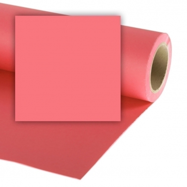 Colorama Hintergrund Papier 2.72 x 11 m, Coral Pink