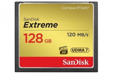 Sandisk Extreme 120MB/s CF 128GB