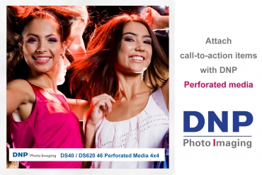 DNP Mediaset 10 x 15 cm, perforiert für DS620