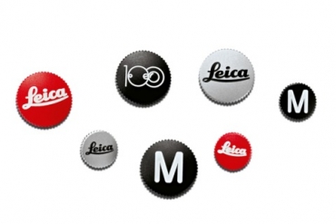 Leica Soft Release Button "Leica", 12 mm, rot