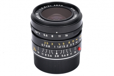 Occasion ELMAR-M ASPH schwarz eloxiert 24 mm/3.8