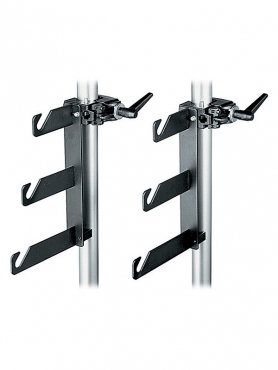 Manfrotto Crochtes triple + clamps