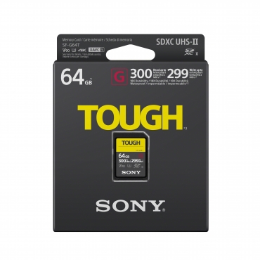 Sony SD SF-G Tough SDXC UHS-II 64GB 300MB/s