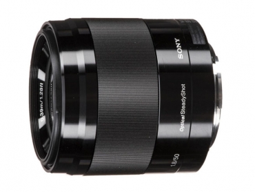 Sony E-Mount APS-C Lens 50mm F1.8 OSS Black