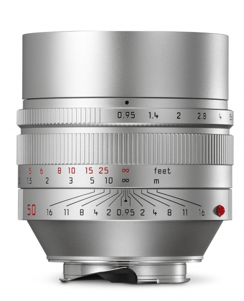 LEICA NOCTILUX-M ASPH silbern eloxiert 50mm/0.95