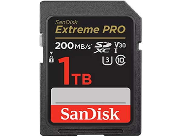 SanDisk Extreme Pro 200MB/s SDXC 1TB