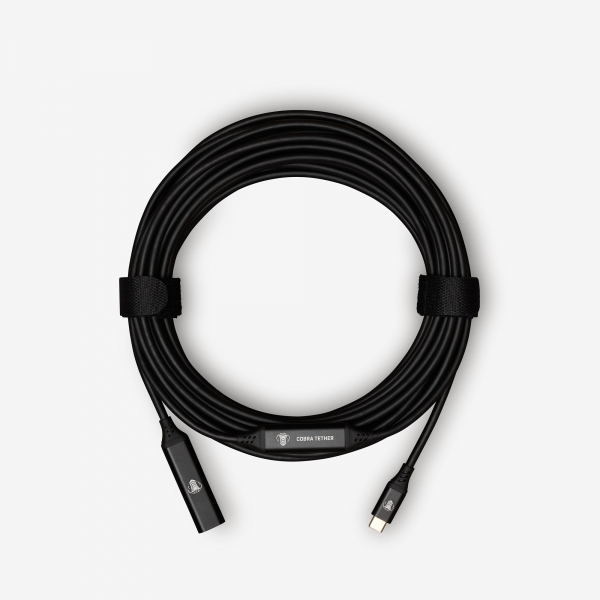 CobraTether USB-C Extention 10m Black