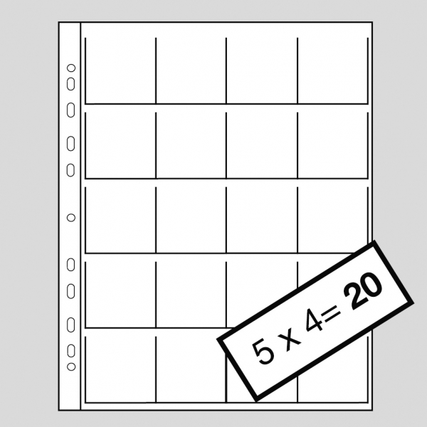 Pocettes p. diapositives 5x5