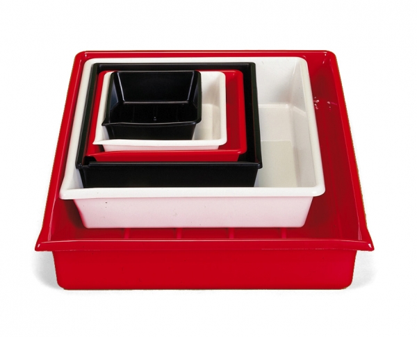 Cuvette 13x18cm rouge