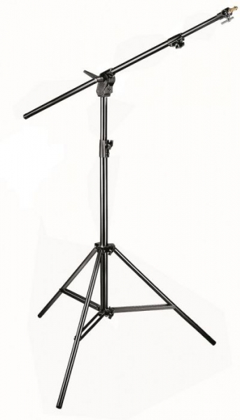 Manfrotto Boomstand mit integriertem Galgen, schwarz 420NSB