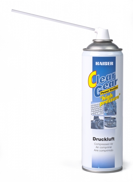 Druckluftdose "Clear Gear", 400 ml