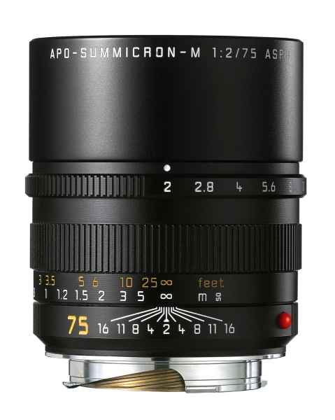 LEICA APO-SUMMICRON-M ASPH schwarz 75mm/2.0