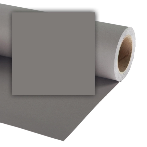 Colorama Hintergrund Papier 2.72 x 11 m, Mineral Grey