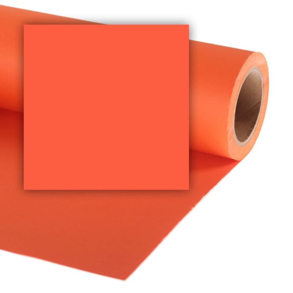 Colorama Hintergrund Papier 2.72 x 11 m, Mandarin