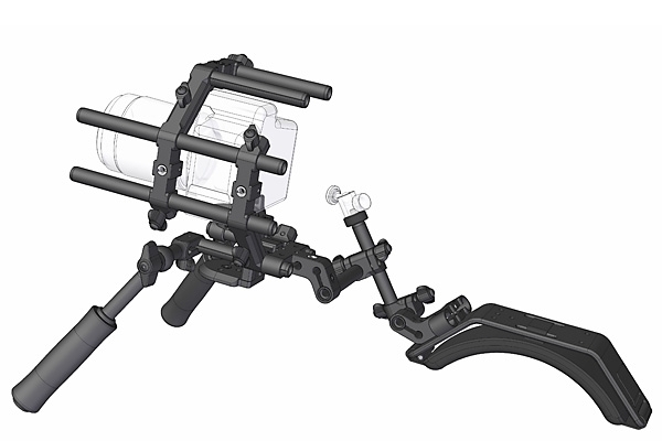 Cambo CS-CHRONOS: Professionelle HDSLR Cinema Stütze