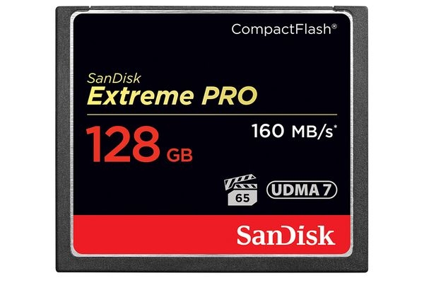 Sandisk ExtremePro 160MB/s CF 128GB