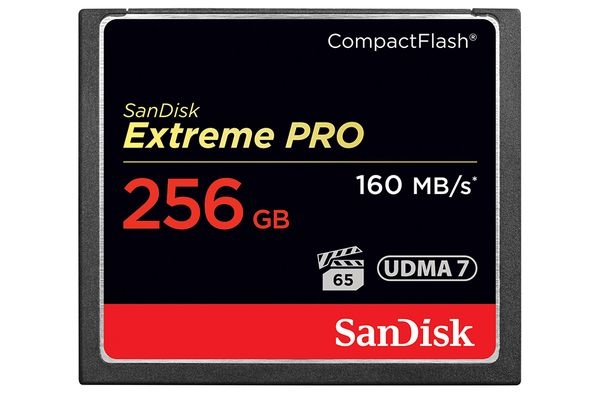 Sandisk ExtremePro 160MB/s CF 256GB