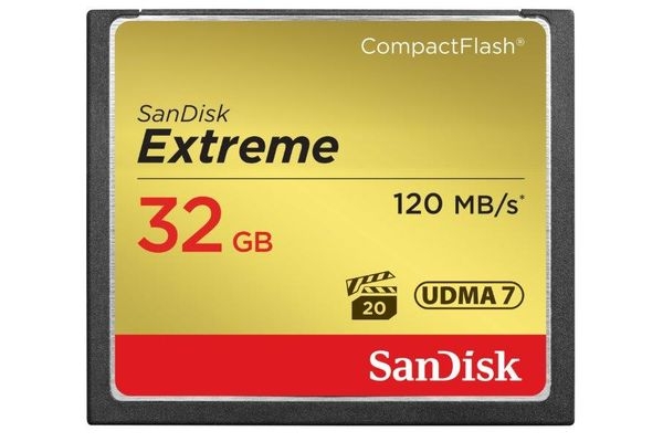 Sandisk Extreme 120MB/s CF 32GB