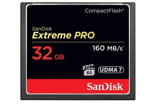 Sandisk ExtremePro 160MB/s CF 32GB