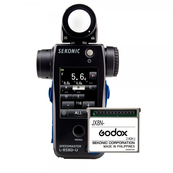 Sekonic Belichtungsmesser Speedmaster L-858D mit Sender-Modul Godox