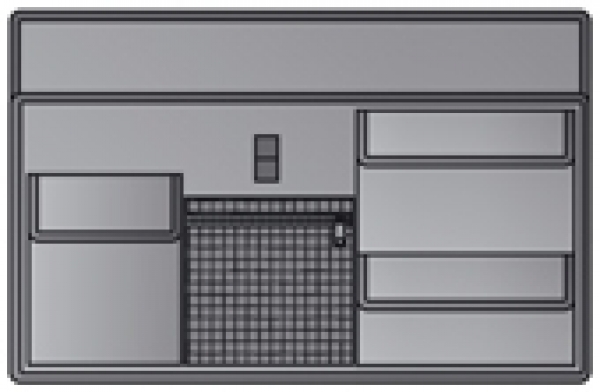 Panel für Explorer 5117/5122 Koffer