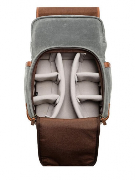 ONA Bag - The Monterey Backpack Smoke / Antique Cognac