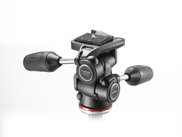 Manfrotto MH804-3W 3-Wege-Neiger mit Schnellwechselplatte