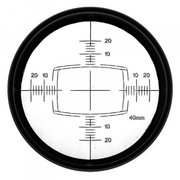 Cambo WDS-940 Masque de viseur pour une focale de 40 mm