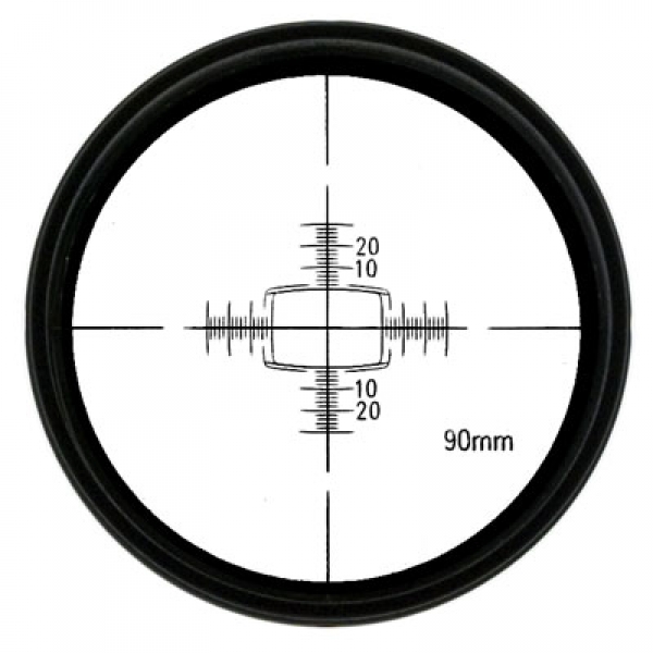 Cambo WDS-990 Suchermaske für 90mm Brennweite